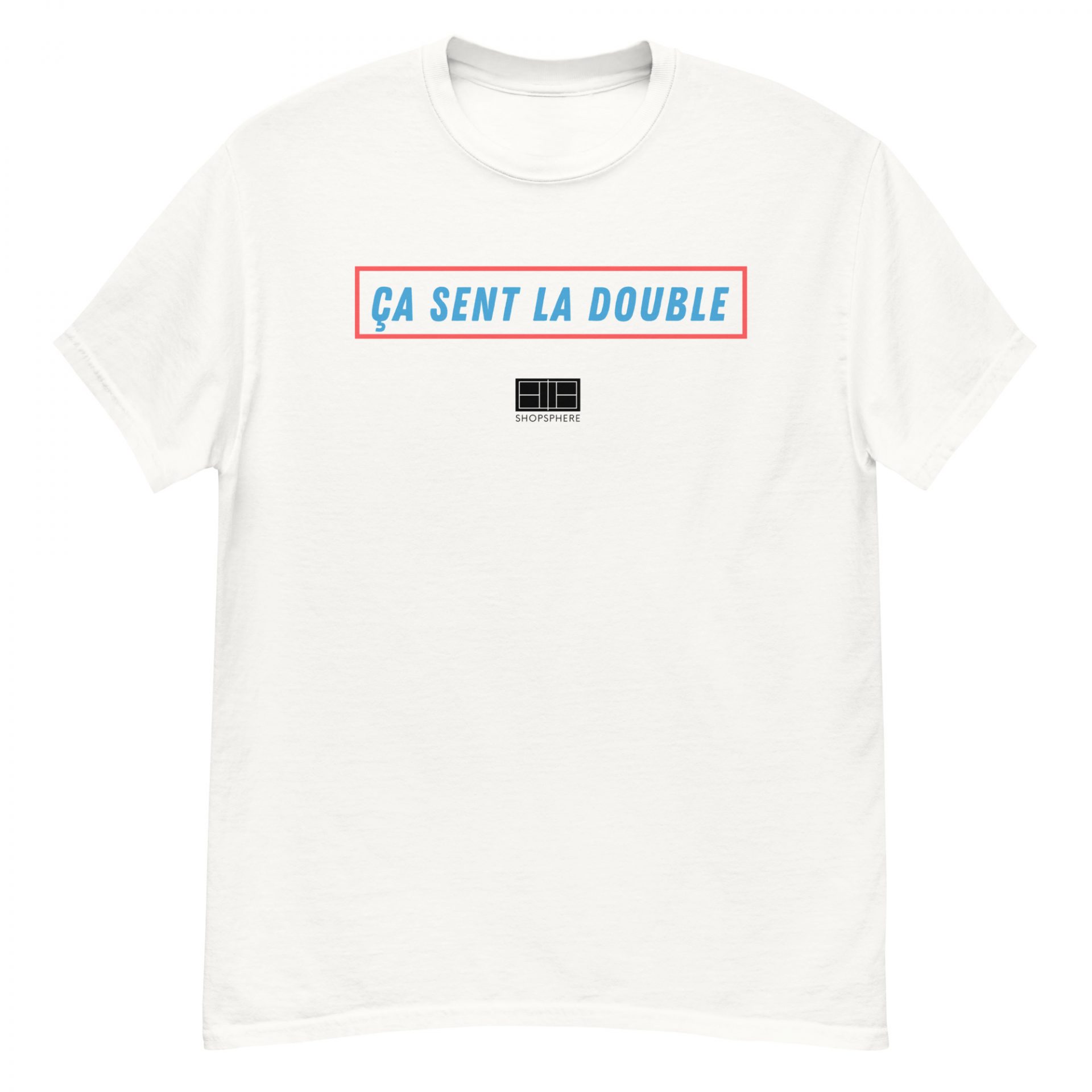 T-shirt Classique Color Unisexe “Ça Sent la Double”