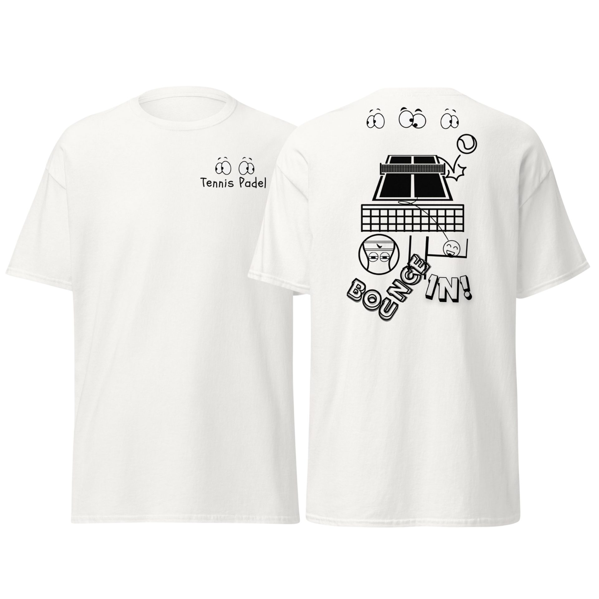 T-shirt Classique Unisexe “Tennis-Padel”