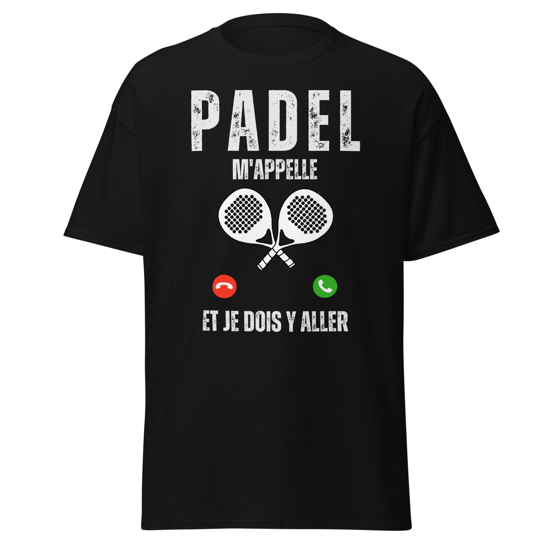 T-shirt Classique Unisexe “Padel M’appelle”